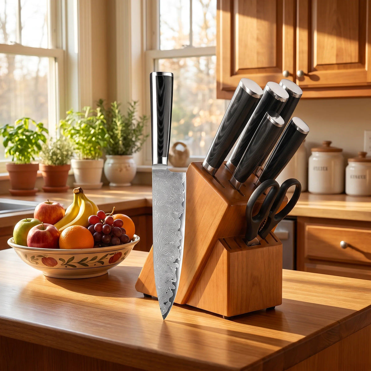7-Piece Knife Block Set
– Hochodo, in the kitchen