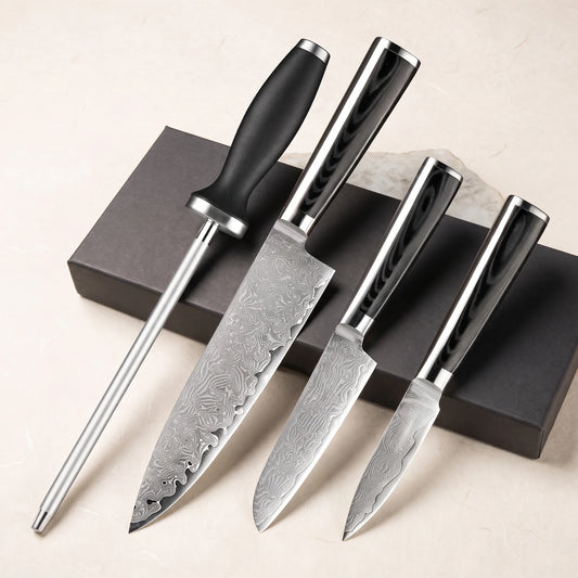 4-Piece Micarta Gift Set – Hochodo, main view