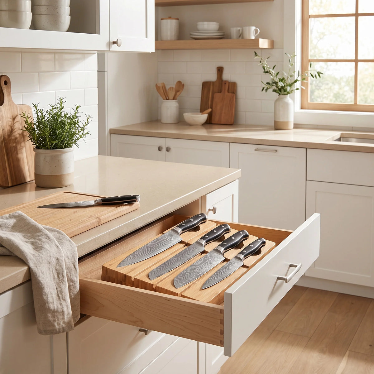 6-Piece In-Drawer Knife Set – Hochodo, in the kitchen