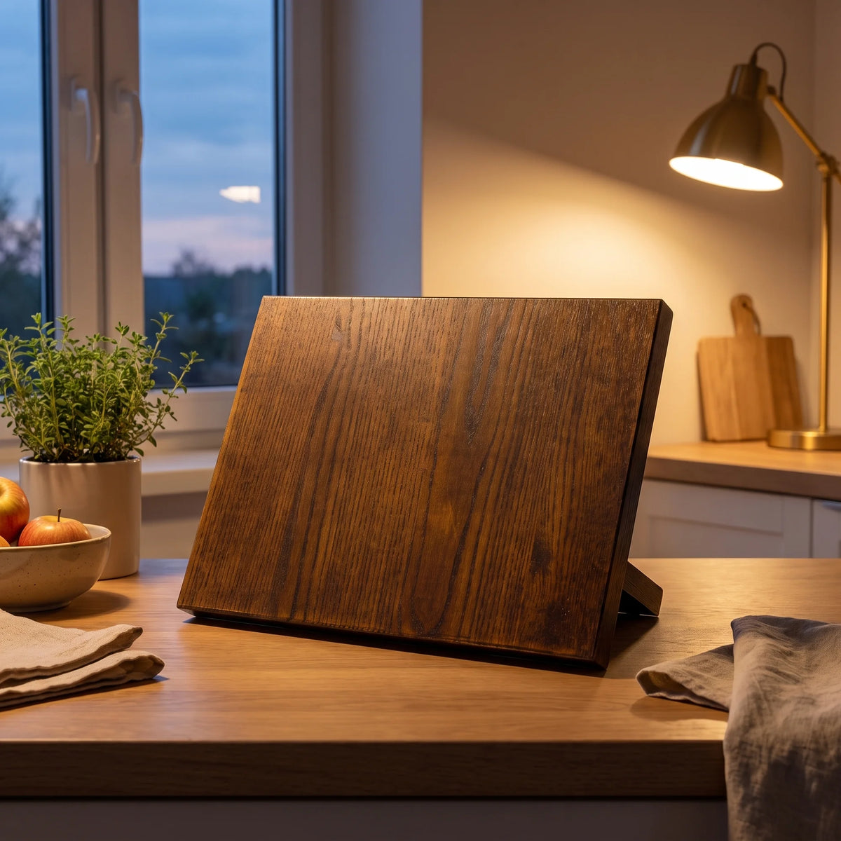 Magnetic Knife Block – Ash – Hochodo, in the kitchen