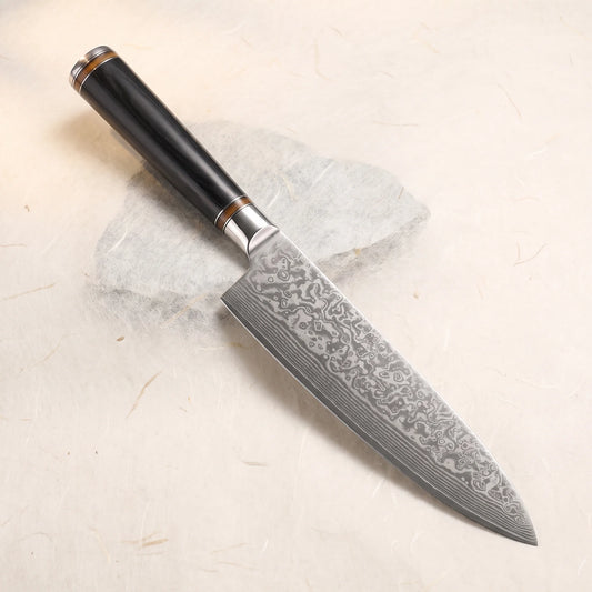 The Starter Gift Set – Hochodo, includes the 8" Damascus chef knife